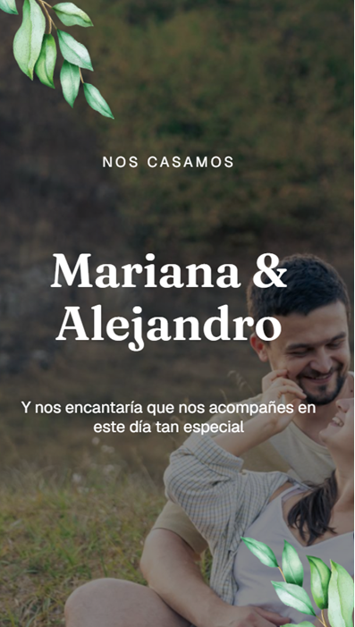 Invitación Nueva plantilla